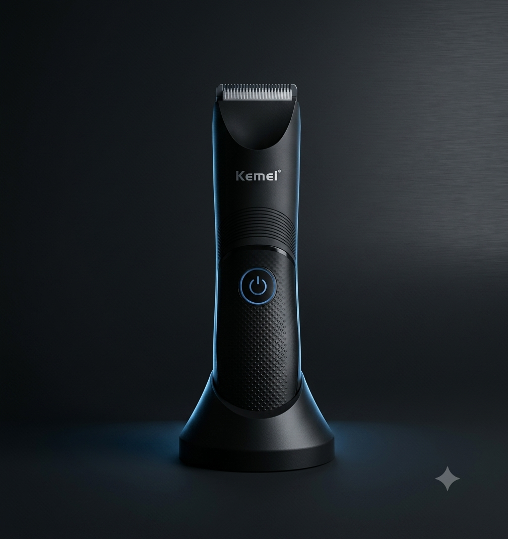Electric Cordless Hair Clipper – Professional Rechargeable Beard & Hair Trimmer