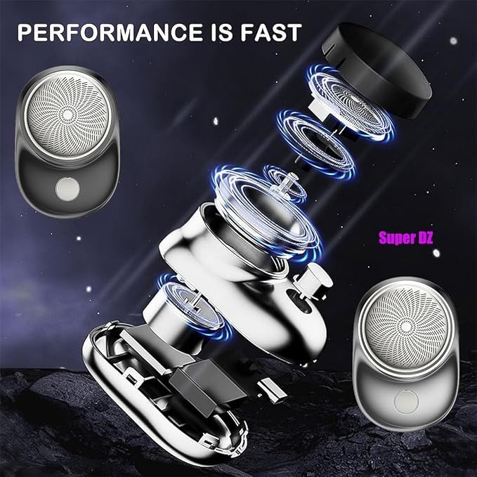 Electric Razor – Mini Portable Painless Shaving